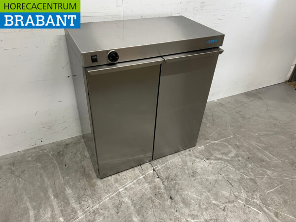 Stainless steel Saro plate warmer 120 plates up to 30 cm 230V Horeca - Image 3