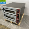 Stainless steel Saro Pizza oven 2 x 6 pizzas 400V Horeca - Image 2