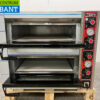 Stainless steel Saro Pizza oven 2 x 6 pizzas 400V Horeca - Image 4
