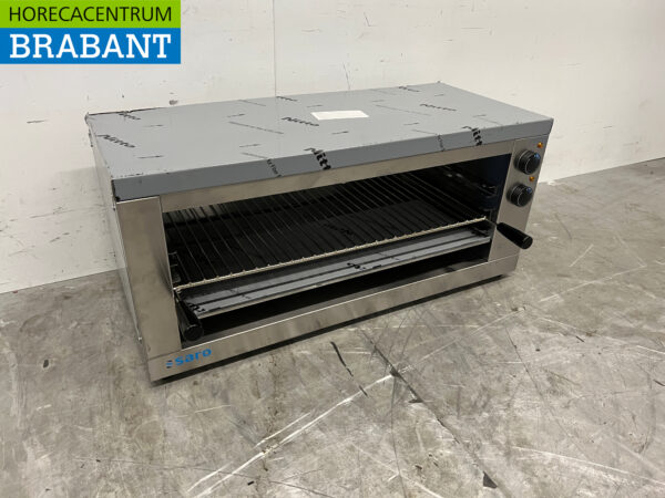 Stainless steel Saro Salamander Grill 80 cm 230V - Image 3