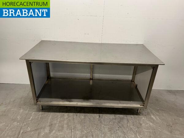 Stainless steel Worktable 170 x 79.5 x 88.5 cm Horeca