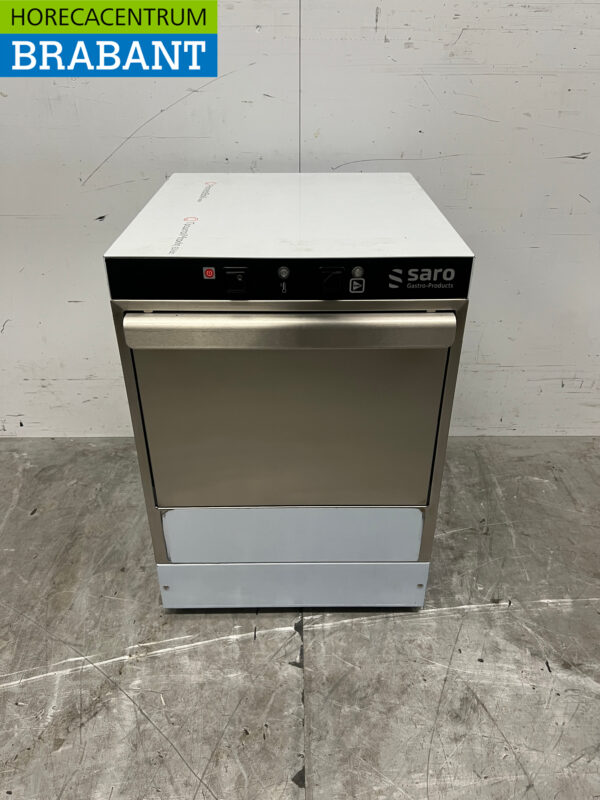 Stainless steel Saro Glass washer with soap dispensing pump 230V Catering