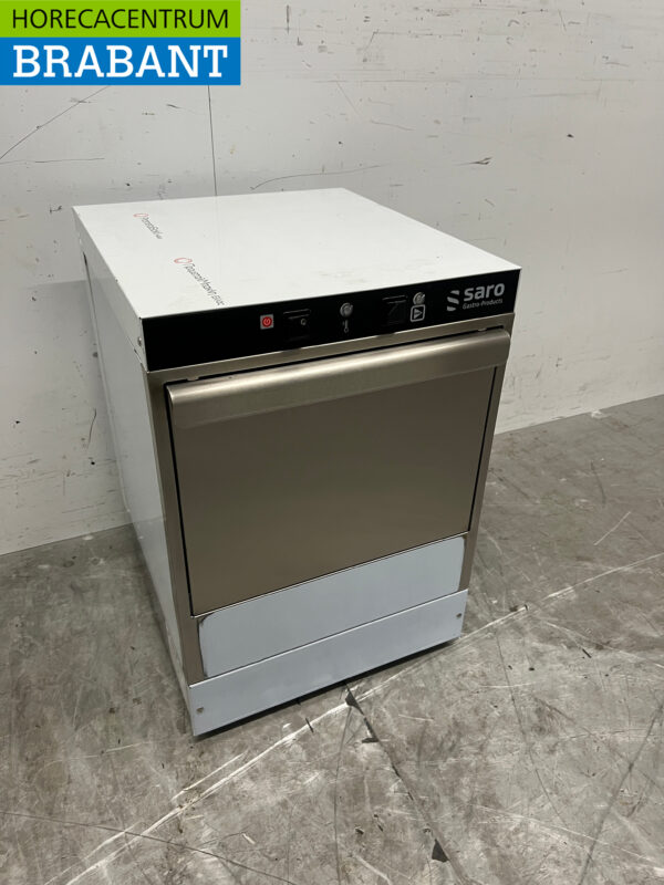 Stainless steel Saro Glass washer with soap dispensing pump 230V Catering - Image 3