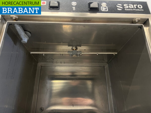 Stainless steel Saro Glass washer with soap dispensing pump 230V Catering - Image 6