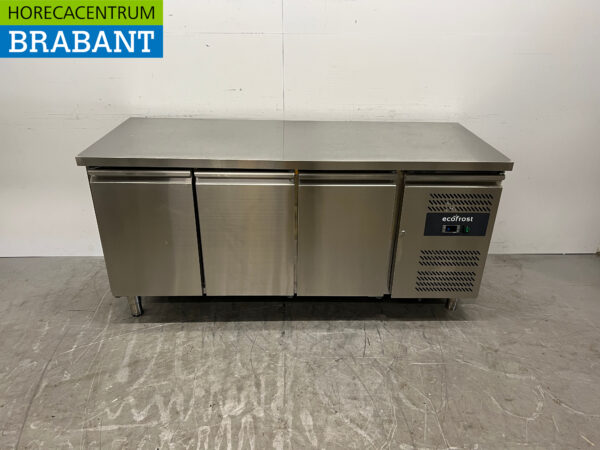 Stainless steel Ecofrost Refrigerated Workbench 179.5 cm 230V Catering