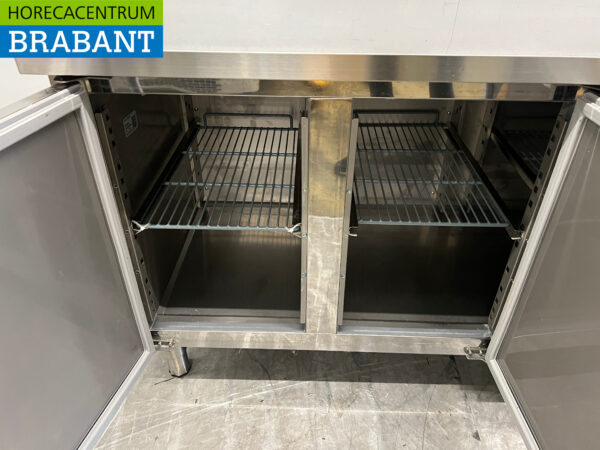Stainless steel Ecofrost Refrigerated Workbench 179.5 cm 230V Catering - Image 4