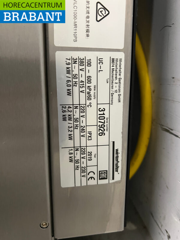 Stainless steel Winterhalter UC-L Soap dosing pumps and drainage pump 400V Horeca - Image 7