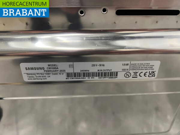 Stainless steel Microwave Samsung 1100 Watt 230V Catering - Image 5