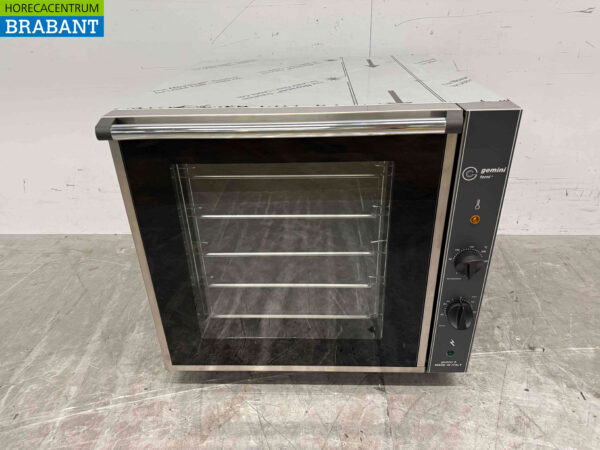 Stainless steel Gemini Forni Hot Air Convection Oven 230V Catering