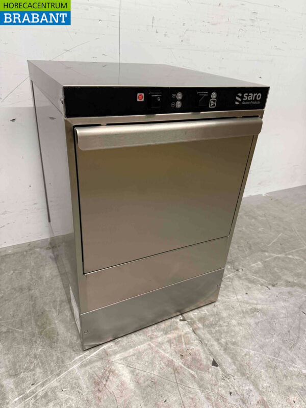 Stainless steel Saro Freiburg Dishwasher Glass washer with soap dispensing pump 230V Catering - Image 3