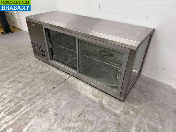 Stainless steel Gamko Refrigerated display case Pastry case 131 cm 230V Catering (kopie) - Image 2