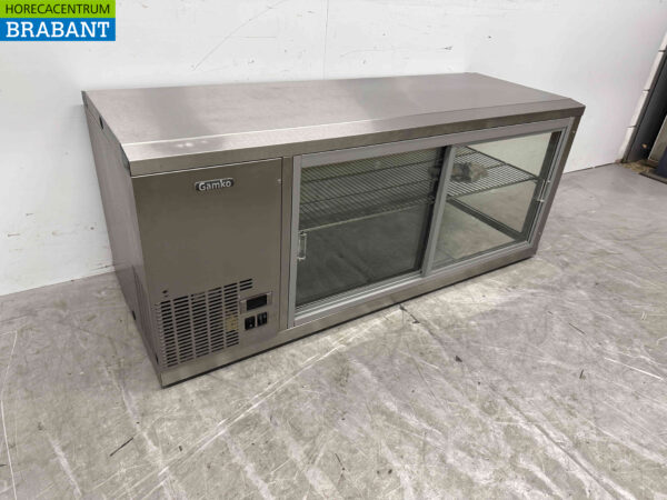 Stainless steel Gamko Refrigerated display case Pastry case 131 cm 230V Catering (kopie) - Image 3