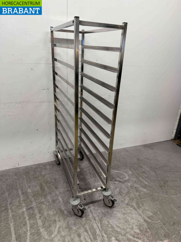 Stainless steel Regal trolley 12 x 1/1 gastronorm/GN Catering - Image 2