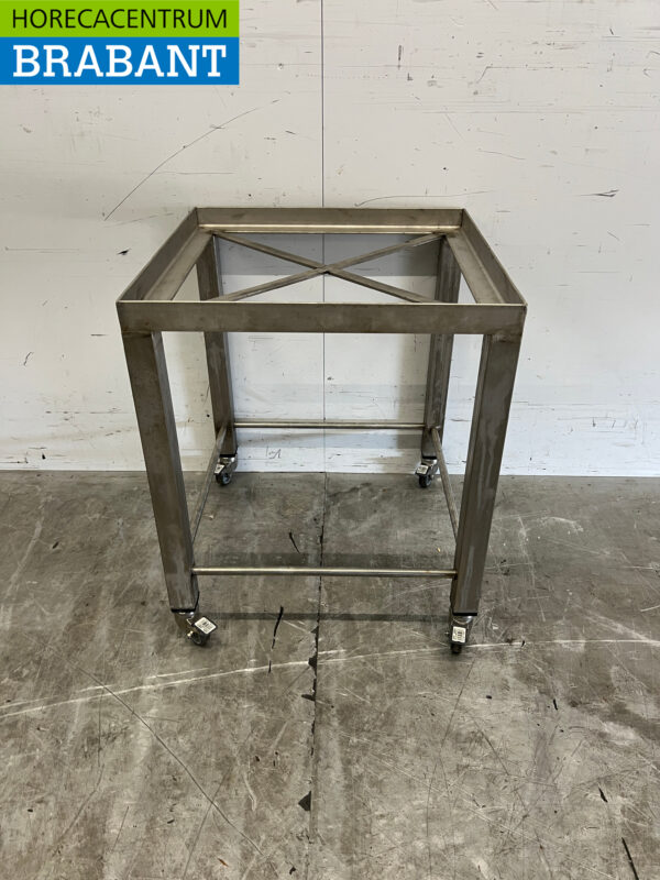 Stainless steel Mobile Undercarriage 50 x 50 x 60 cm Catering