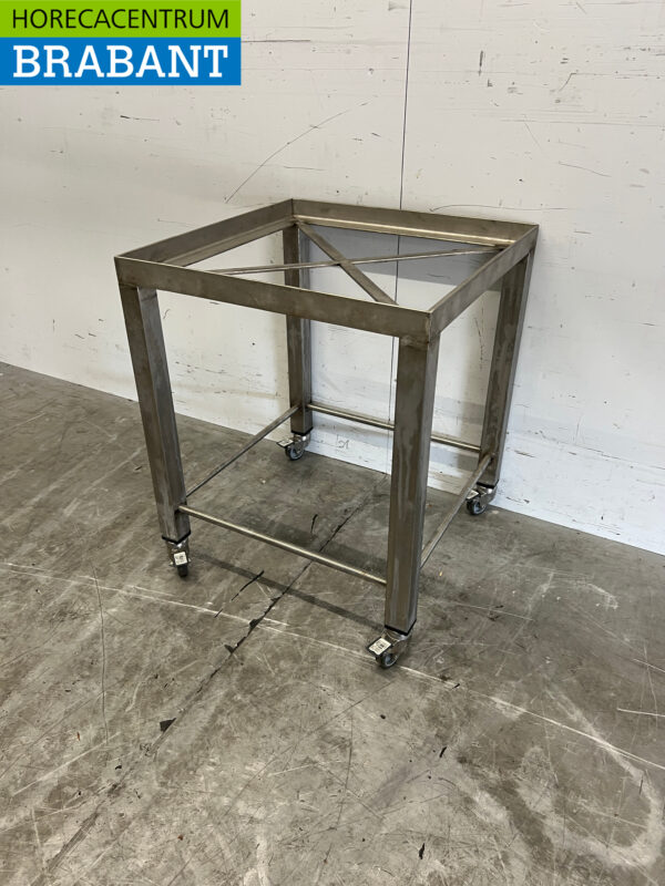 Stainless steel Mobile Undercarriage 50 x 50 x 60 cm Catering - Image 2