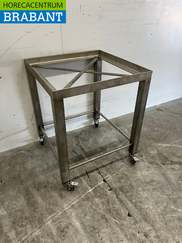 Stainless steel Mobile Undercarriage 50 x 50 x 60 cm Catering - Image 3