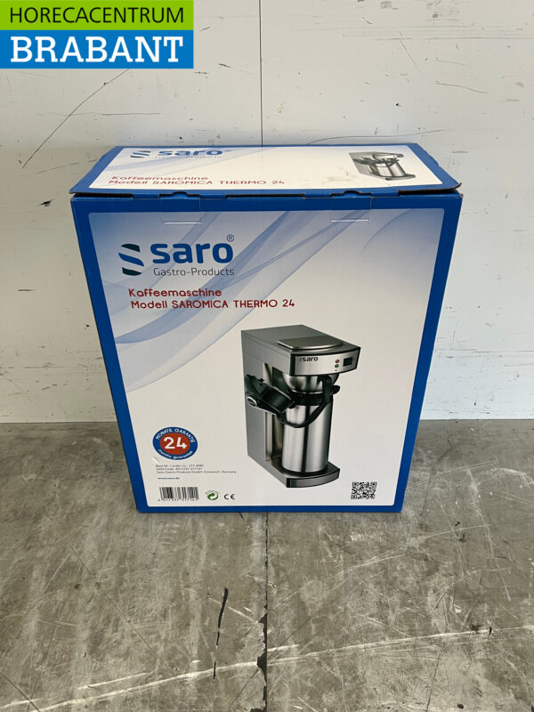 Stainless steel Saro Coffee Machine with Thermos jug 230V Catering