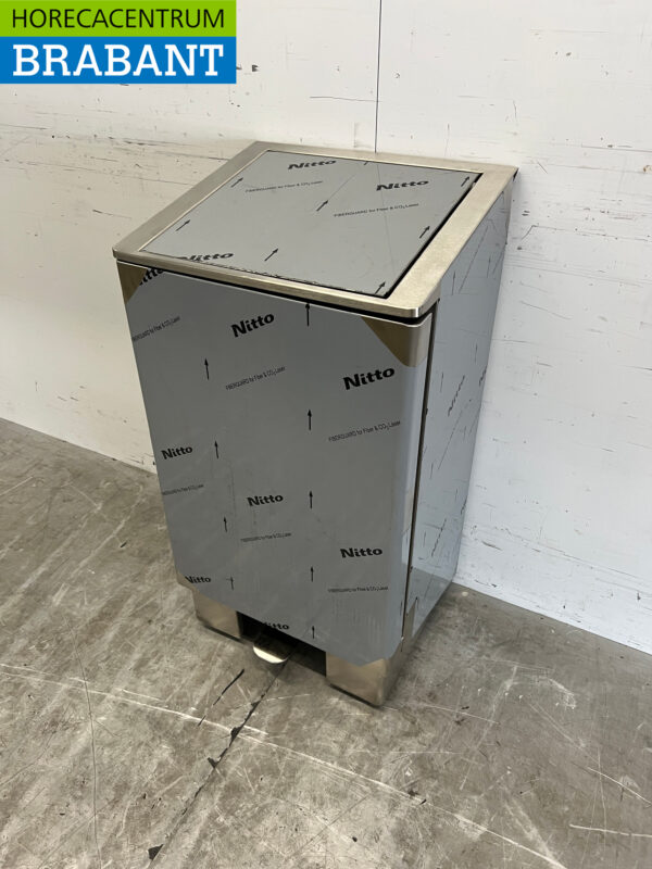 Stainless steel Saro Waste Bag Holder Waste Bin Soft Close 120 liters Catering - Image 2