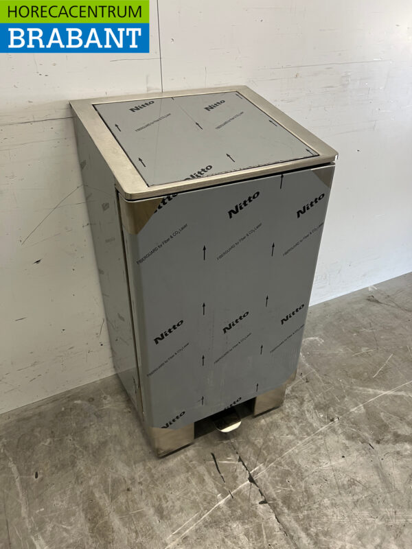 Stainless steel Saro Waste Bag Holder Waste Bin Soft Close 120 liters Catering - Image 3