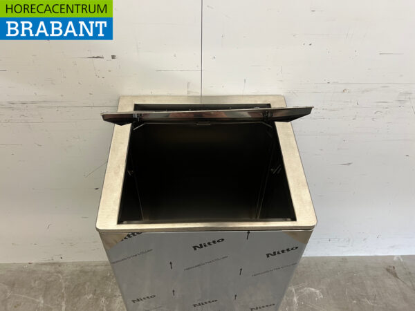 Stainless steel Saro Waste Bag Holder Waste Bin Soft Close 120 liters Catering - Image 4