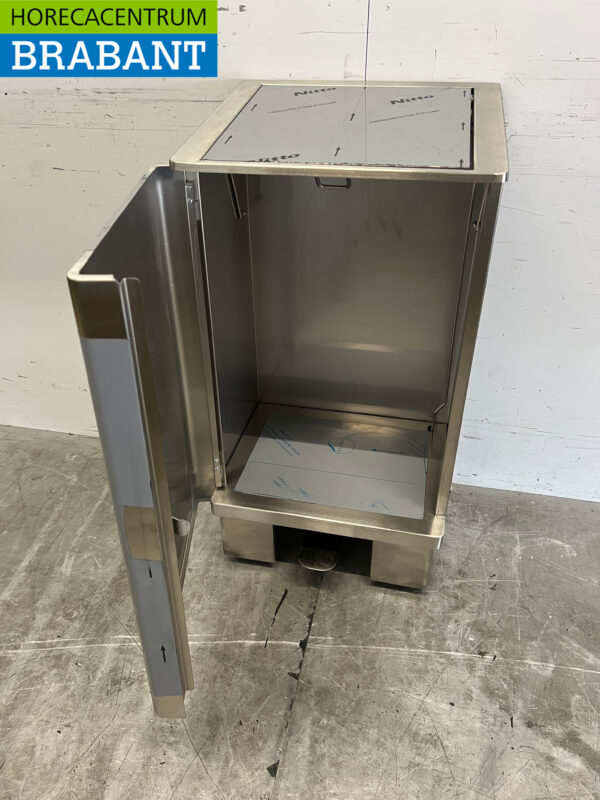 Stainless steel Saro Waste Bag Holder Waste Bin Soft Close 120 liters Catering - Image 5