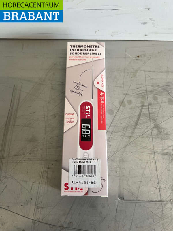 Duo Thermometer Infrared & Probe Horeca