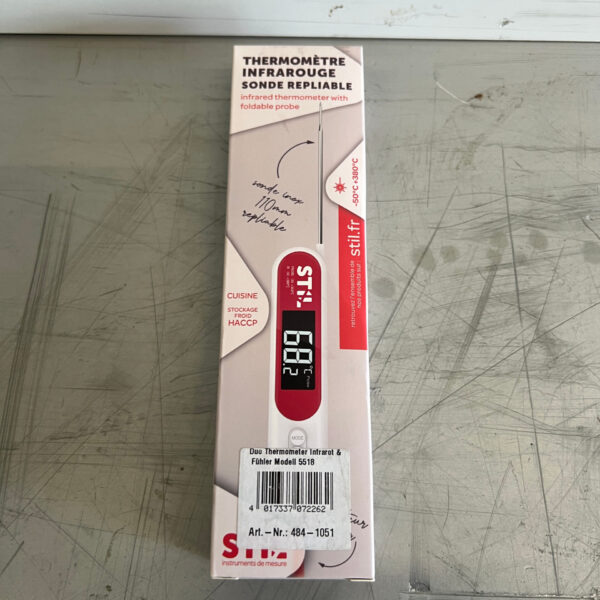 Duo Thermometer Infrared & Probe Horeca