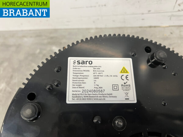 Saro EVA Built-in Induction Plate 230V Catering - Image 5
