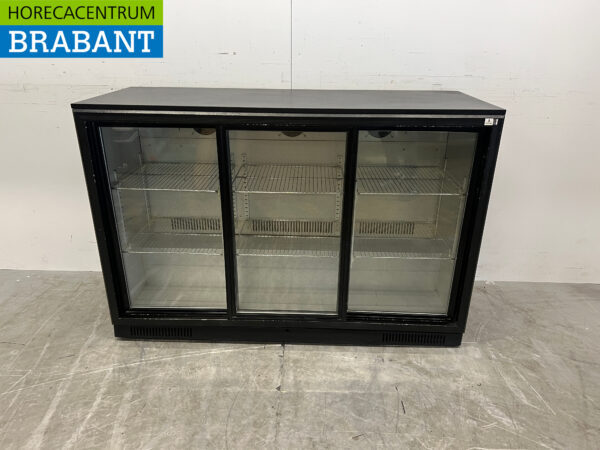 Bar cooling Backbar cooling 3 sliding doors 133,5 cm 230V Horeca