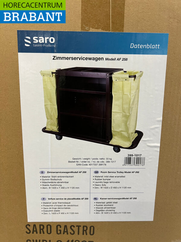 Saro AF260 Room Service Trolley Mobile Catering