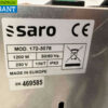 Stainless steel Saro Hot plate 99 x 53 cm 230V Catering - Image 5