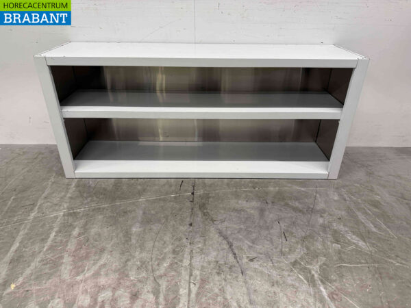 Stainless steel Wall Cabinet Open model 150 cm Catering