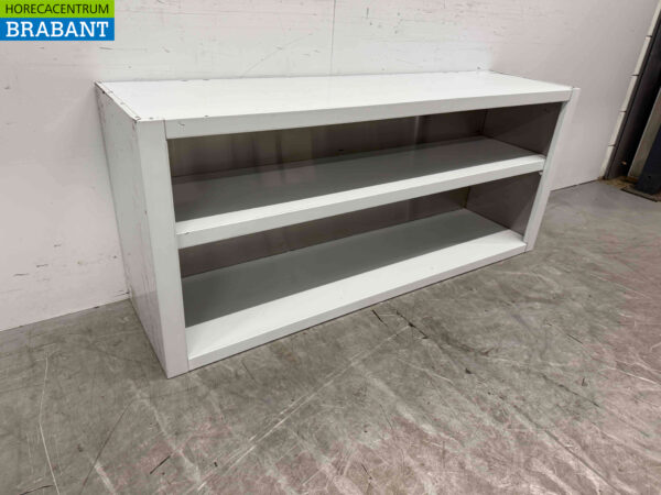 Stainless steel Wall Cabinet Open model 150 cm Catering - Image 2