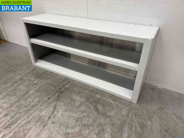 Stainless steel Wall Cabinet Open model 150 cm Catering - Image 3