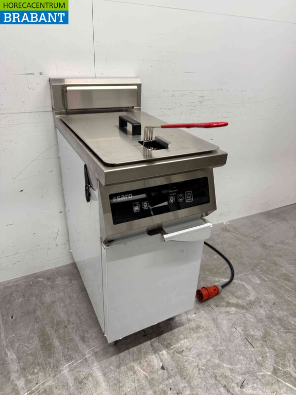 Stainless steel Saro Induction Fryer 30 liters 400V Horeca - Image 3