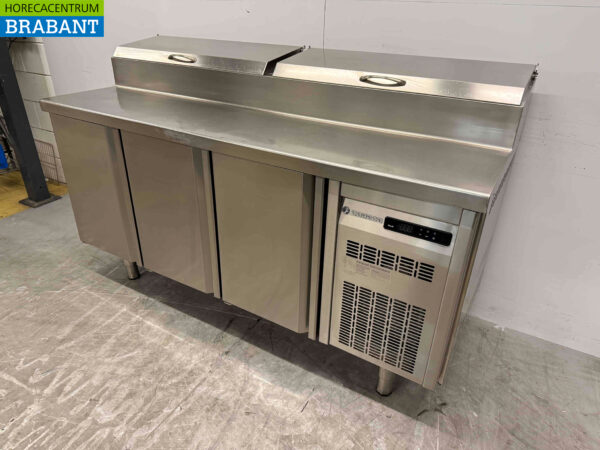 Stainless steel Coreco Refrigerated Workbench Saladette 179.5 cm 230V Horeca - Image 2