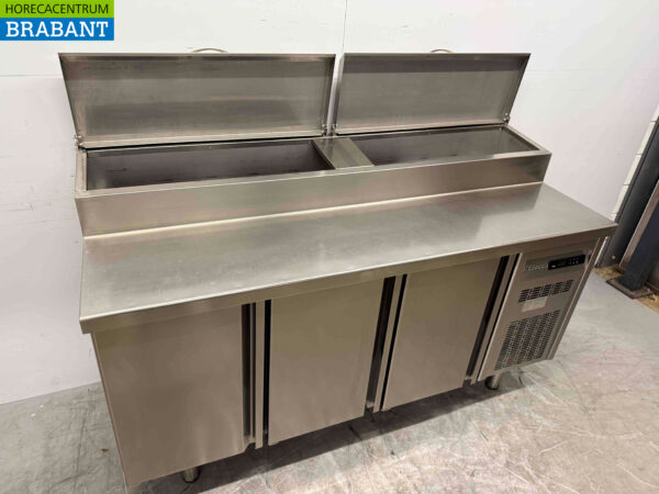 Stainless steel Coreco Refrigerated Workbench Saladette 179.5 cm 230V Horeca - Image 7