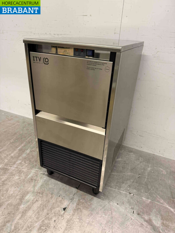 Stainless steel ITV Queen Peeling ice machine 88 kg per day 230V Catering - Image 2
