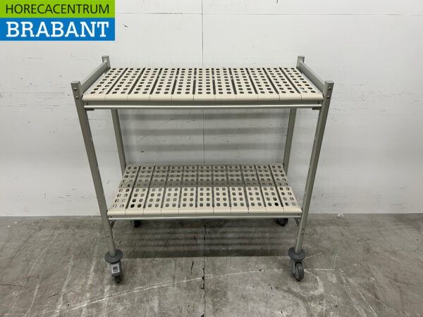 Mobile Refrigerated Rack Freezer Rack Shelving 104 cm Catering