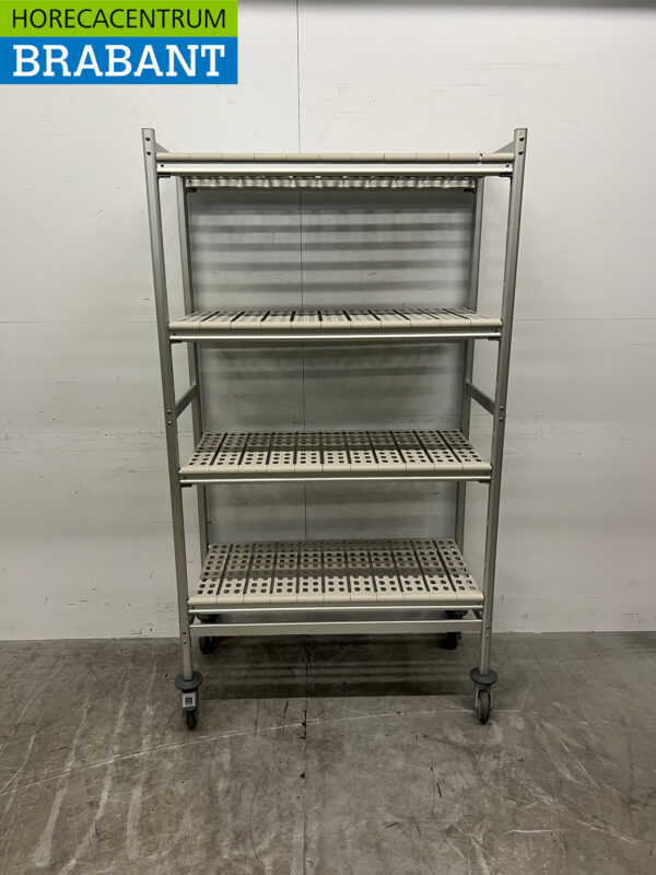 Mobile Refrigerated Rack Freezer Rack Shelving 104 cm Catering