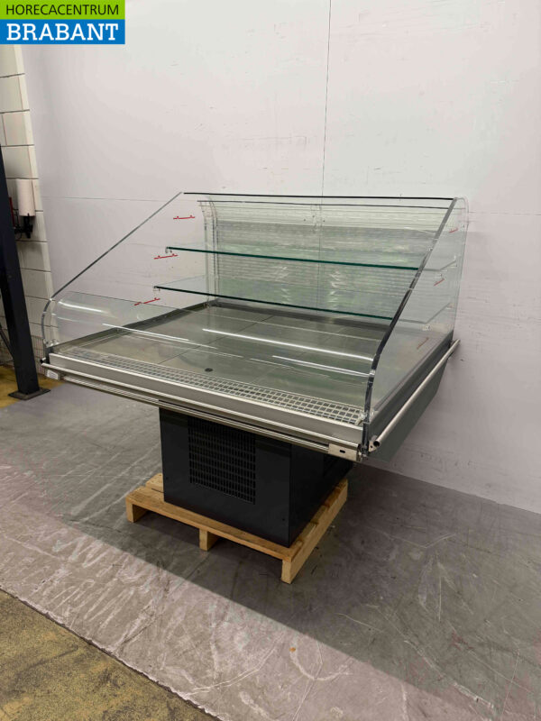 Stainless steel Ideal Ake Open refrigerated display case 90 cm 230V Catering (kopie) - Image 3