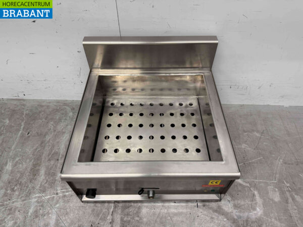 Stainless steel Lotus Bain marie 2/1 GN 230V Horeca - Image 2