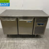 Stainless steel Afinox Refrigerated Workbench 2 doors 141 cm 230V Horeca