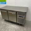 Stainless steel Afinox Refrigerated Workbench 2 doors 141 cm 230V Horeca - Image 2
