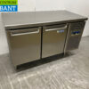 Stainless steel Afinox Refrigerated Workbench 2 doors 141 cm 230V Horeca - Image 3