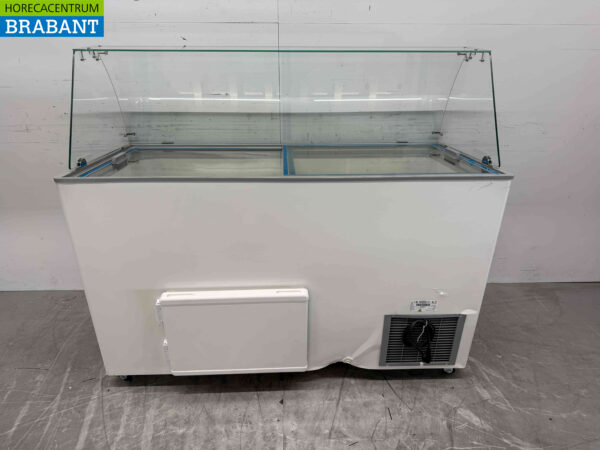 Mobile Combisteel Tenerife Scoop ice cream display case 10 trays 230V Horeca (kopie) - Image 4