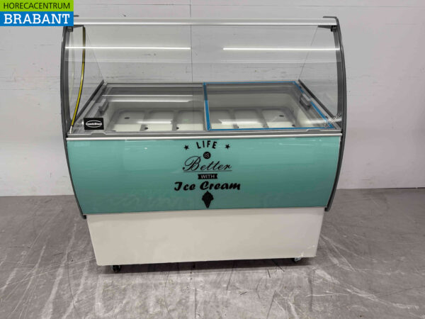 Mobile Combisteel Corsica Scoop ice cream display case 6 trays 230V Horeca (kopie)