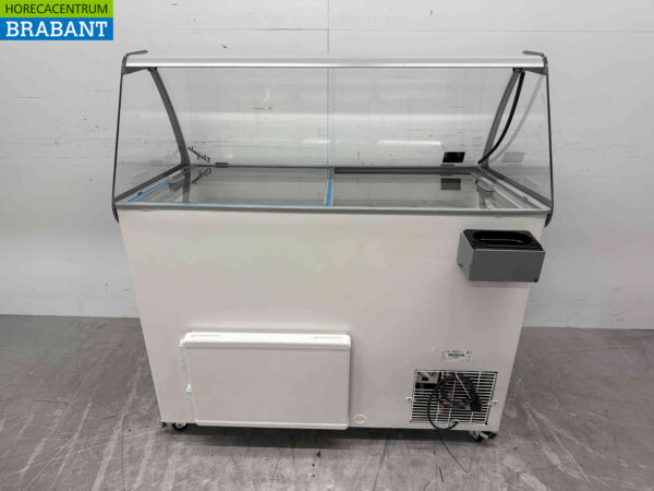Mobile Combisteel Corsica Scoop ice cream display case 6 trays 230V Horeca (kopie) - Image 4