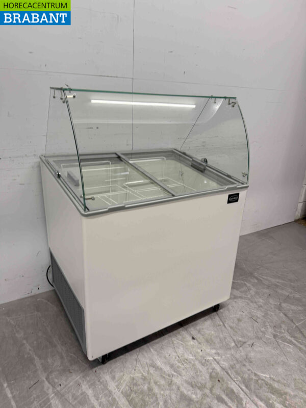 Mobile Combisteel Corsica Scoop ice cream display case 6 trays 230V Horeca (kopie) (kopie) - Image 2