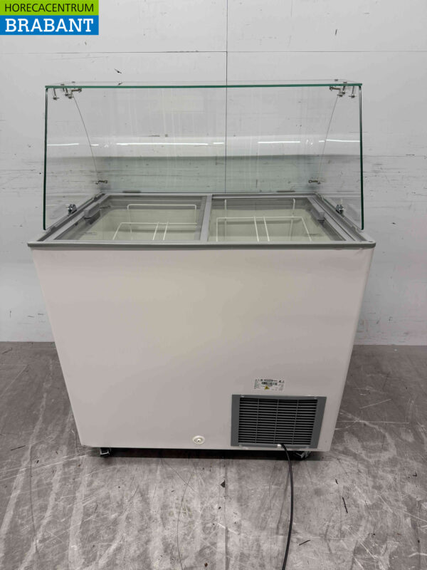 Mobile Combisteel Corsica Scoop ice cream display case 6 trays 230V Horeca (kopie) (kopie) - Image 4